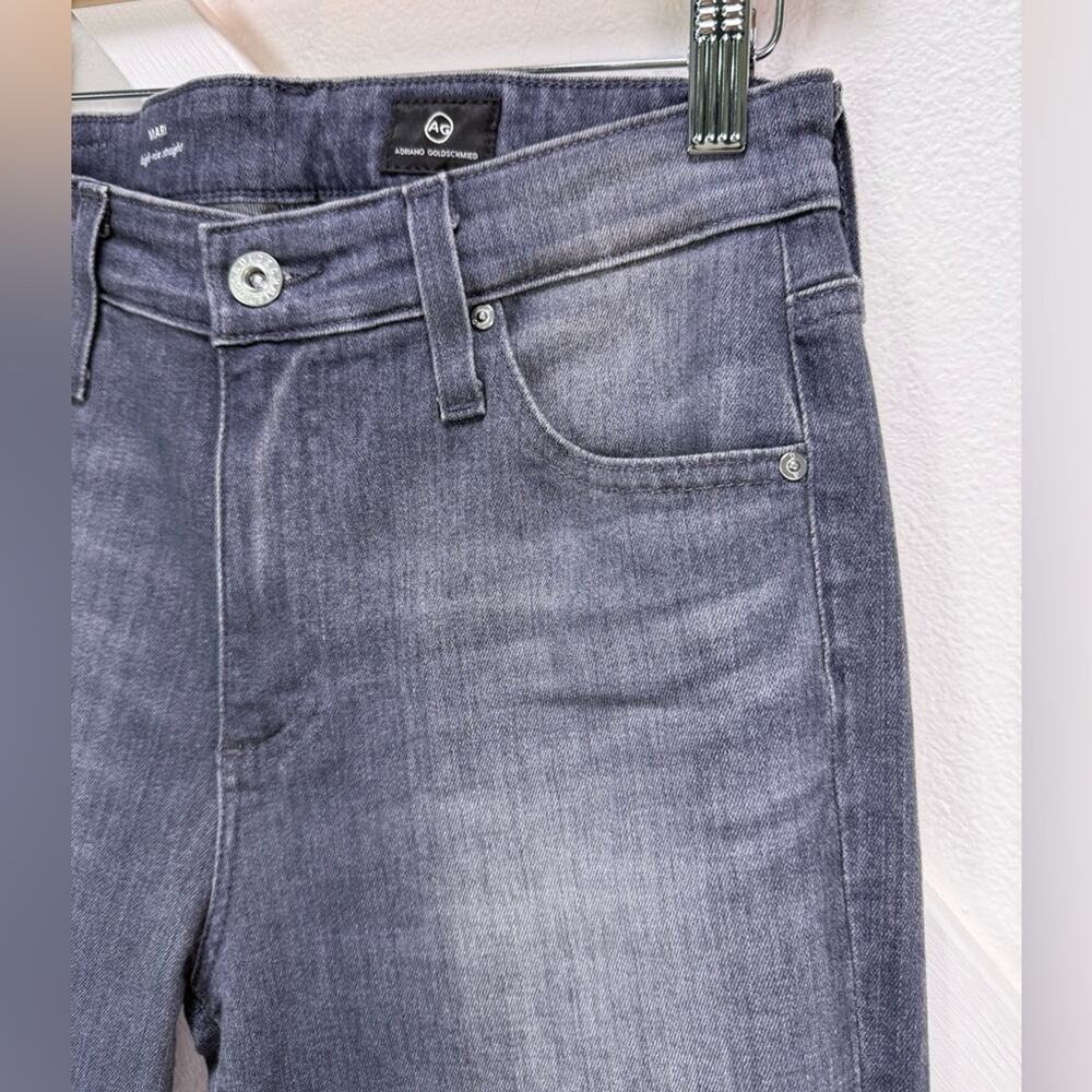 AG Adriano Goldschmied Mari High Rise Straight Jeans Size 27 - Picture 2 of 10